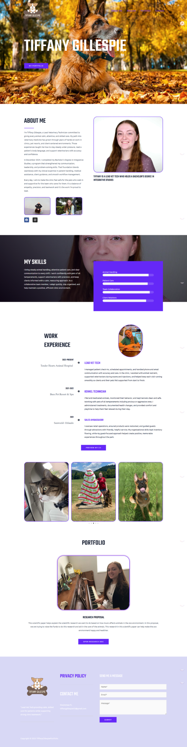 TiffanyGillespiePortfolio-single-page-webstie